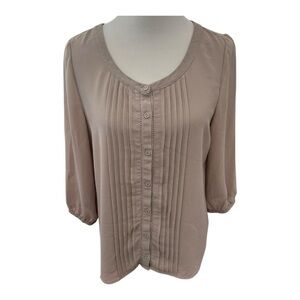 Naked Zebra Tan Size L Top